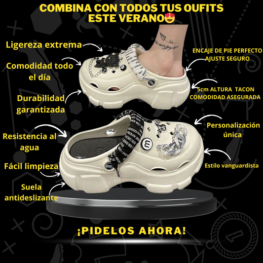 SANDALIAS EVA + 11 PINES 3D + ENVIO GRATIS |CALZADO PREMIUM